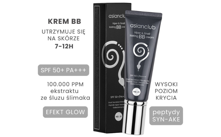  Odwiedź stoisko Asianclub na targach BEAUTY FORUM i odkryj VIPER & SNAIL LASTING BB CREAM