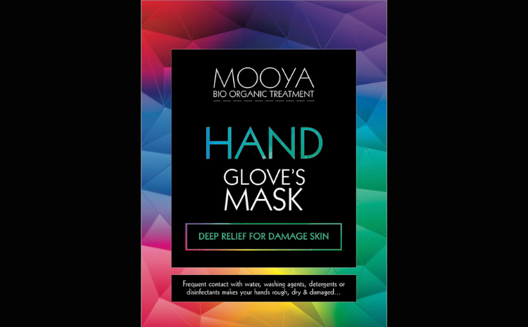 BeautyFace Poland na targach BF&H – głęboko regenerująca maska-rękawiczki dla zniszczonych dłoni.