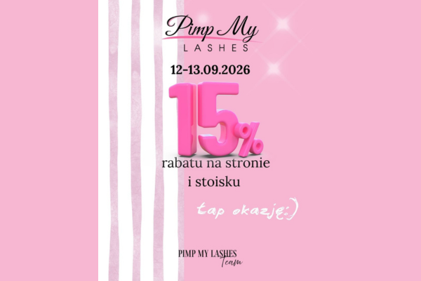  Odkryj nowości od Pimp My Lashes na BEAUTY FORUM & HAIR 2026 – Hala 3